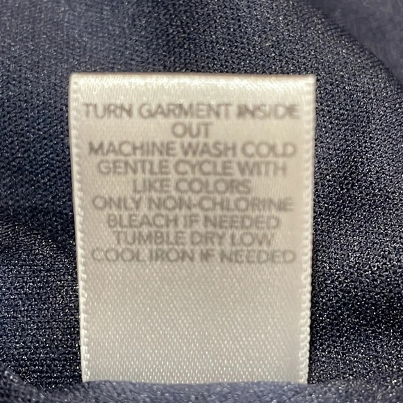 NWT Christopher & Banks Petite Lace Skirt Navy and White PS - Picture 13 of 16